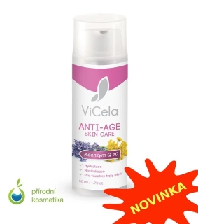 VICELA – ANTI -AGE SKIN CARE – PŘÍRODNÍ OMLAZUJÍCÍ KRÉM